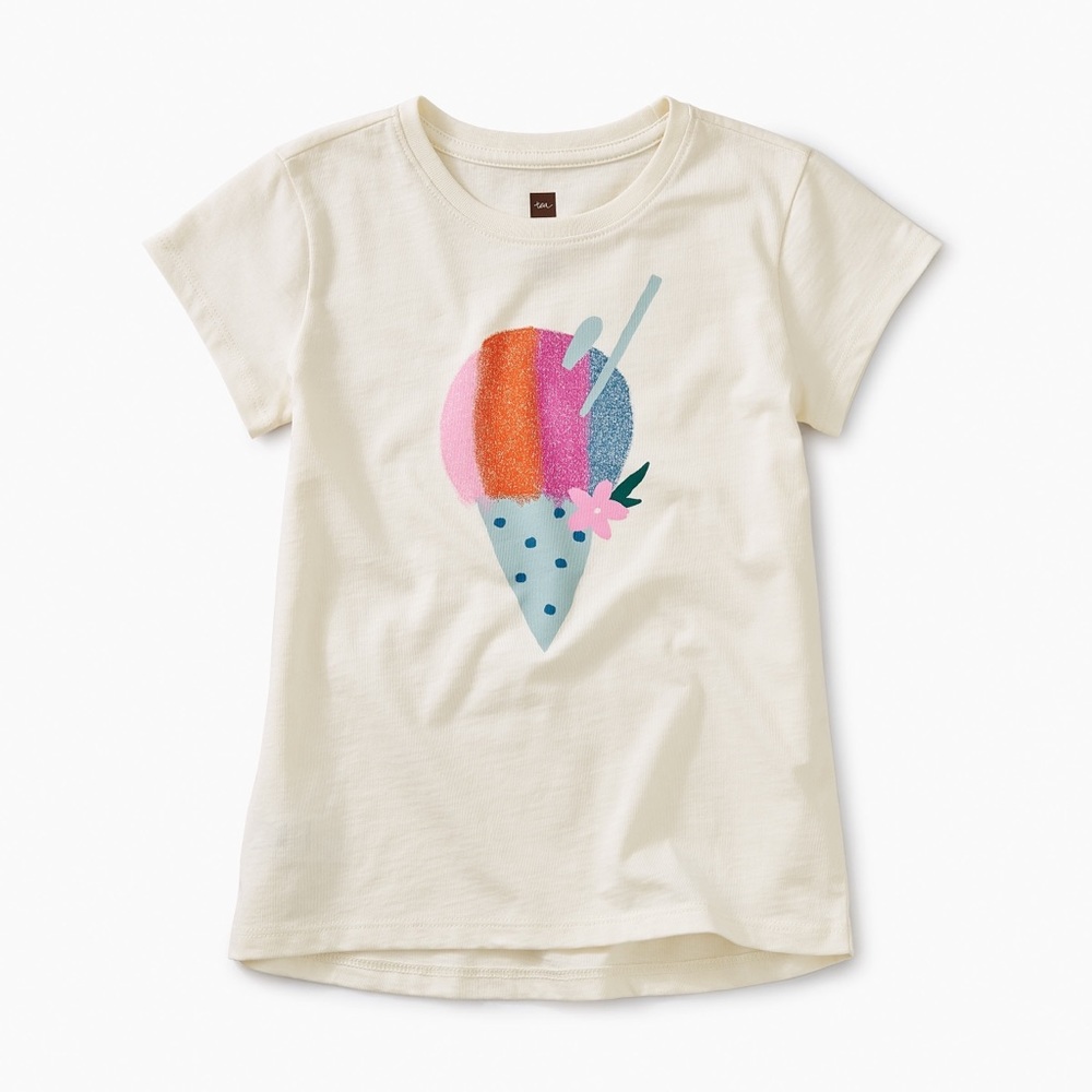 Tea Collection Hawaiian Ice Cream Shirt Tee 2T